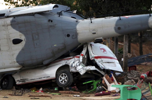 Rrëzohet helikopteri me zyrtarë të lartë, 13 të vdekur mes tyre dhe fëmijë