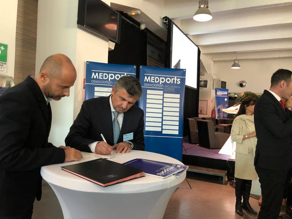 Nënshkruhet marrëveshja, Autoriteti Portual Durrës, anëtar i Forumit “Medports” (FOTO)
