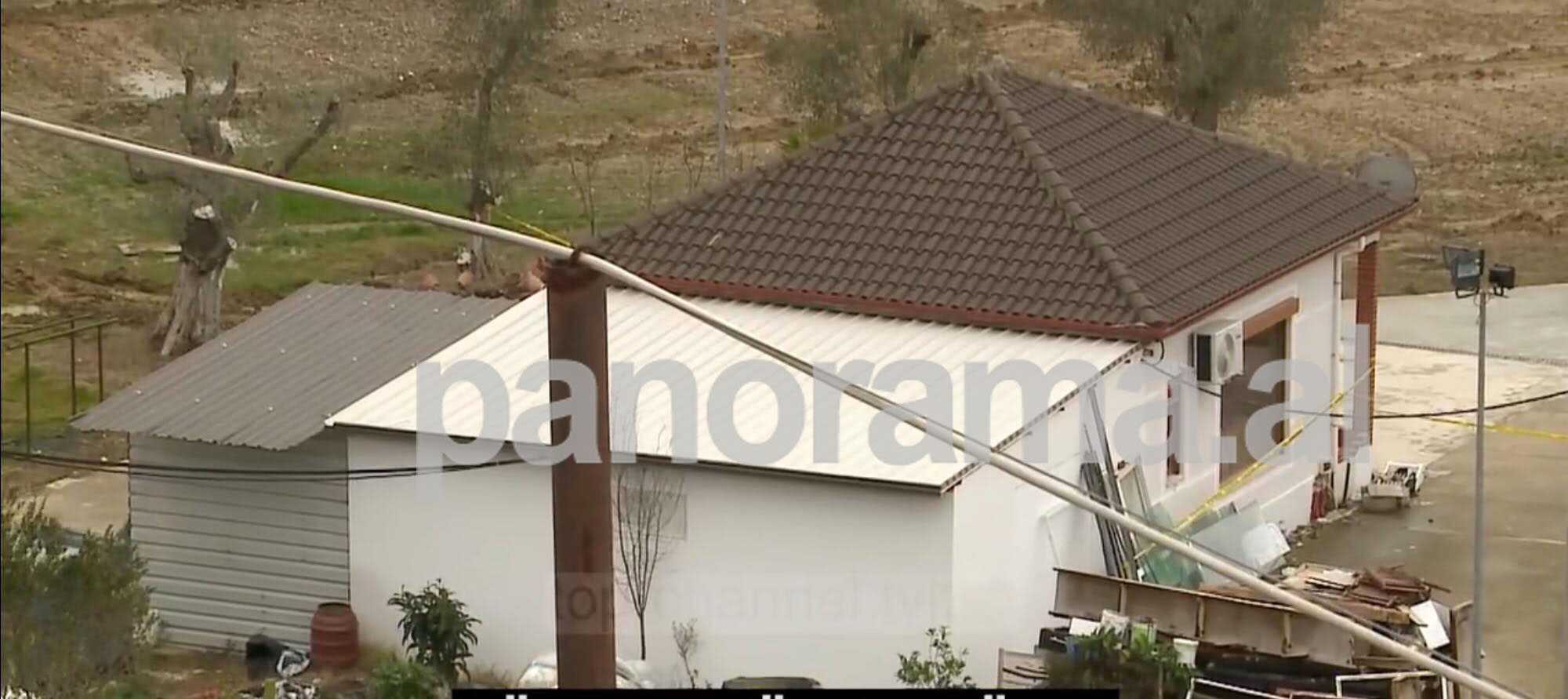 Shtëpia ku u “gatua” vrasja e rrethuar nga kamera sigurie, provat e krimit që gjeti policia