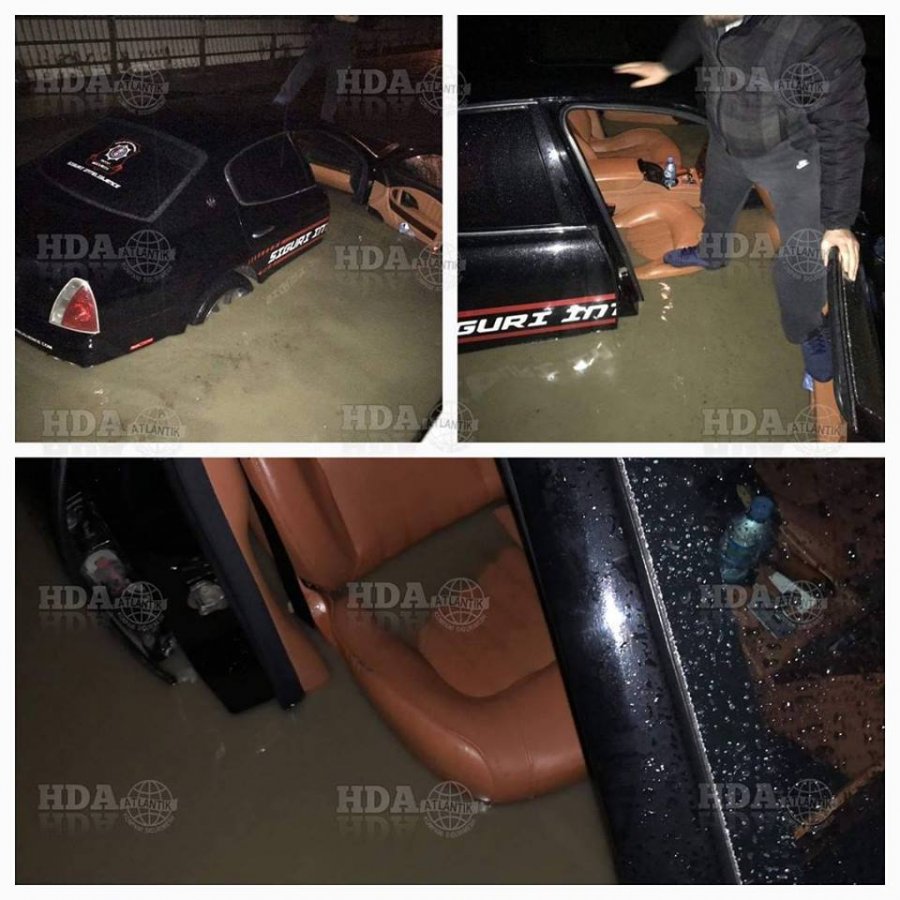 Përmbytet sërish autostrada Tiranë – Durrës (FOTO)