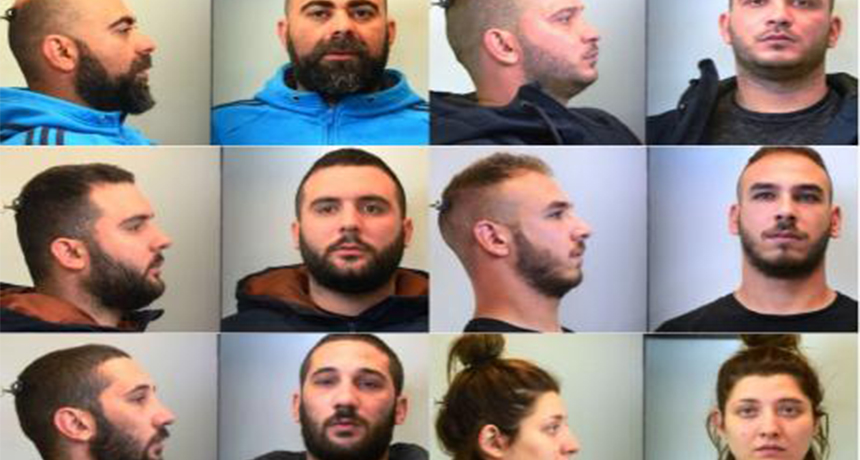 Shqiptarët e arrestuar të bandës së drogës dhe armëve në Greqi (FOTO)