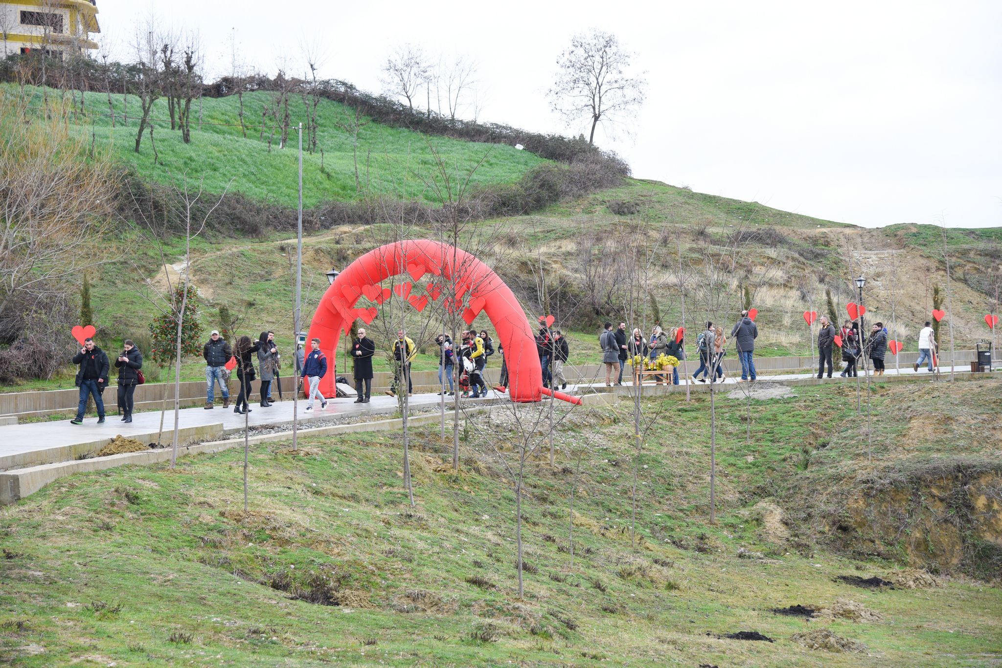 FOTO/ VIP-at që mbollën pemë në ditën e Shën Valentinit