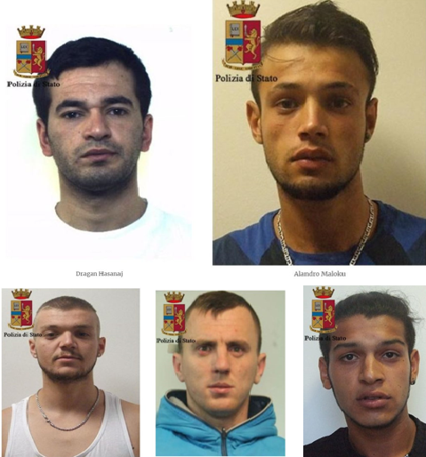 EMRAT/ Shkatërrohet banda e drogës në Itali, 6 shqiptarë në pranga (FOTO)