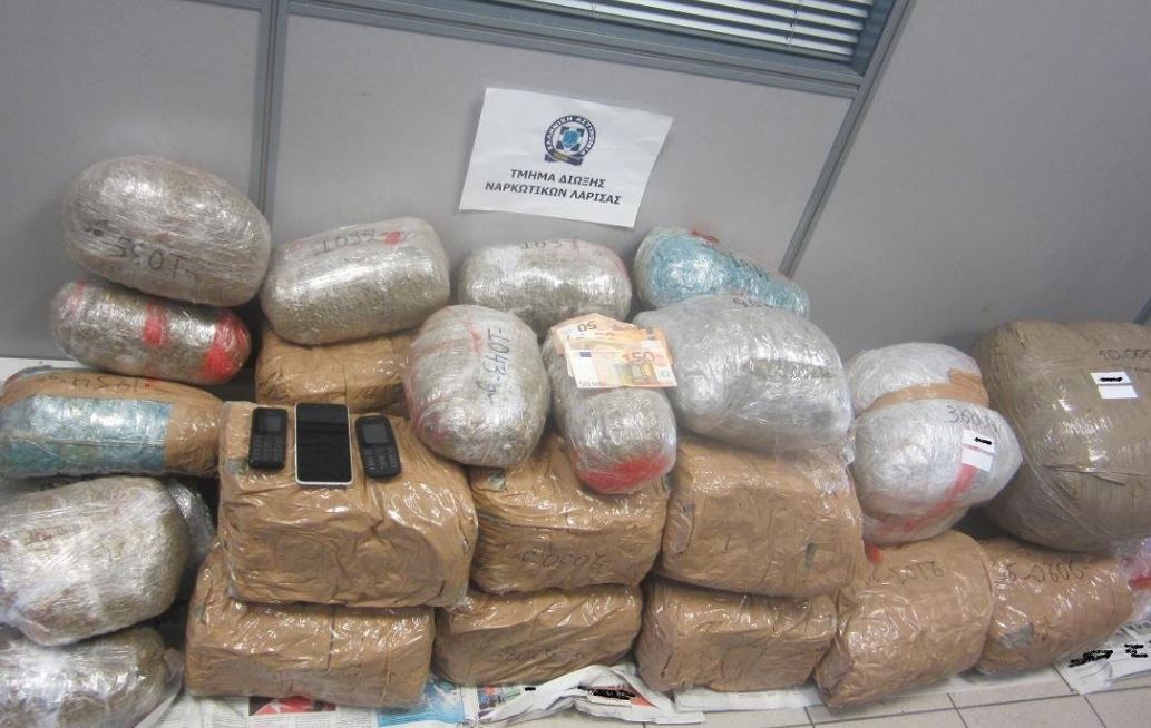 Kapen 140 kg kanabis nga Shqipëria në 3 operacione të policisë greke