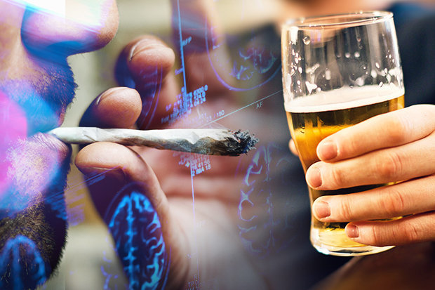 STUDIMI/ Alkooli e dëmton trurin më shumë se Cannabis