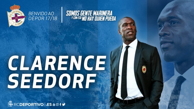 Seedorf rikthehet në Europë, zgjidhet trajneri i ri i Deportivo La Coruna