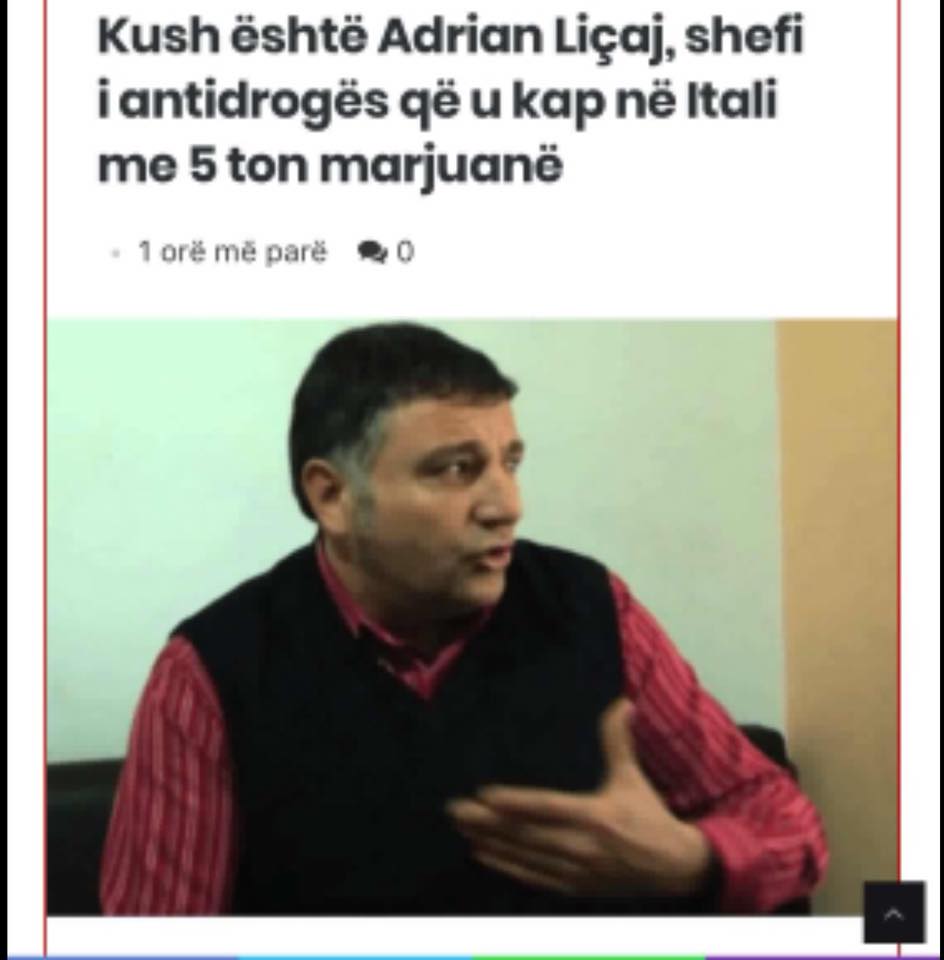 Droga në Itali, Berisha publikon emrat e të arrestuarve, mes tyre edhe ish-zyrtari i policisë