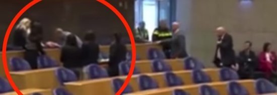 Një person tenton vetëvrasjen në sallën e Parlamentit (VIDEO)