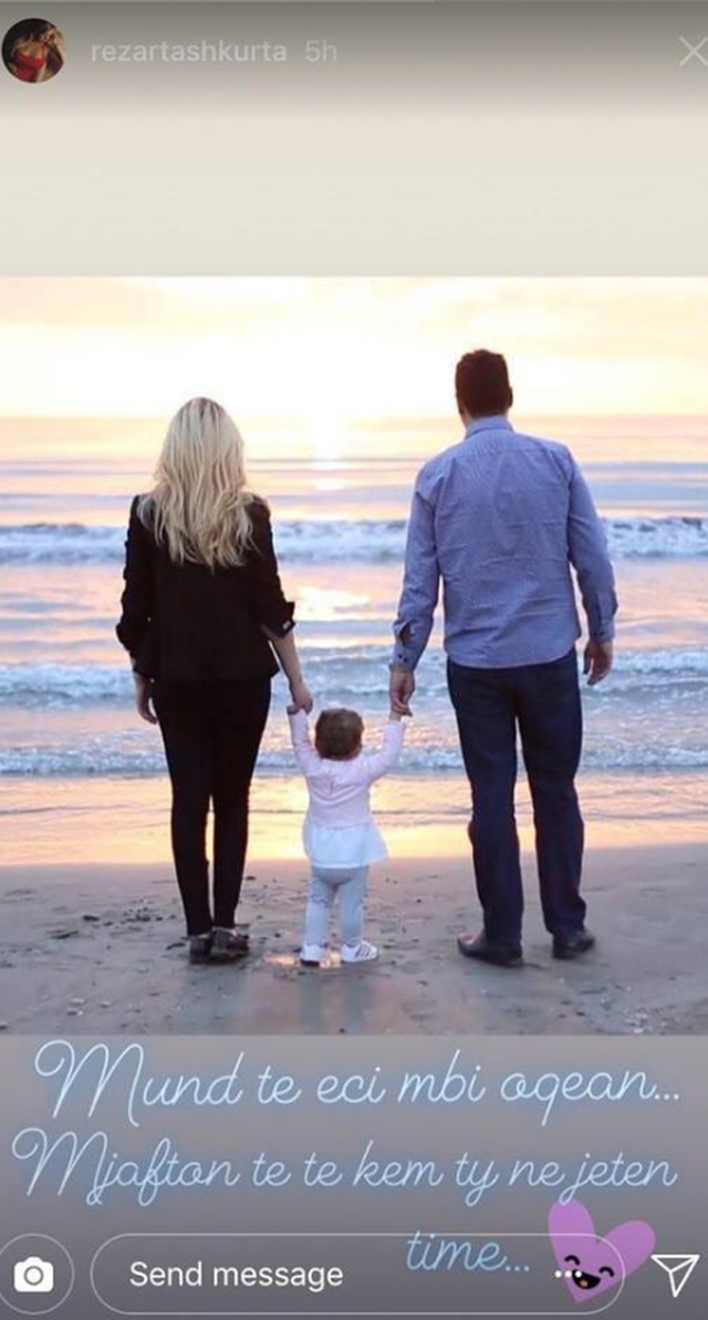 FOTO/ Dedikimi prekës e plot dashuri i Rezarta Shkurtës