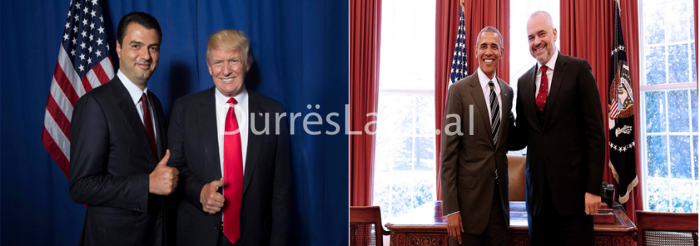 Ku ngjan foto Basha-Trump, me atë të Rama-Obama?