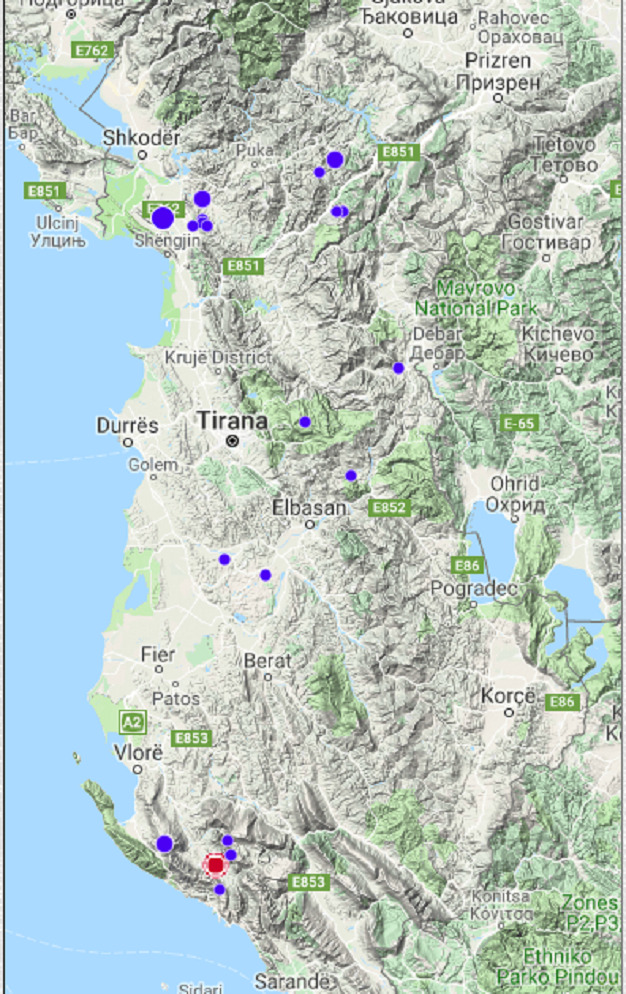 Lëkundje tërmeti në Shqipëri, ja ku ishte epiqendra