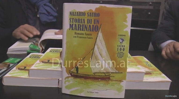 Promovohet libri &#8220;Jeta e një marinari&#8221;. Historia e një italiani me lidhje të veçanta me Durrësin (VIDEO)