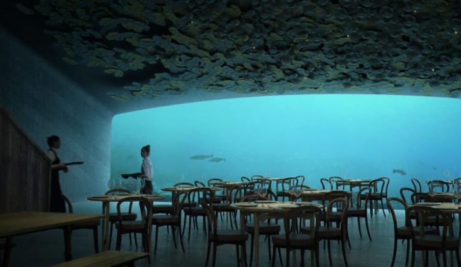 Me kë do donit të shkoni në restorantin e parë nënujor në Europë ?