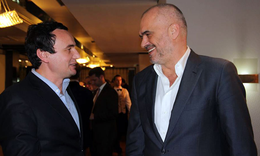 Rama: BE të heqë vizat për kosovarët. Kurti: Rama të heqë taksën e Rrugës së Kombit