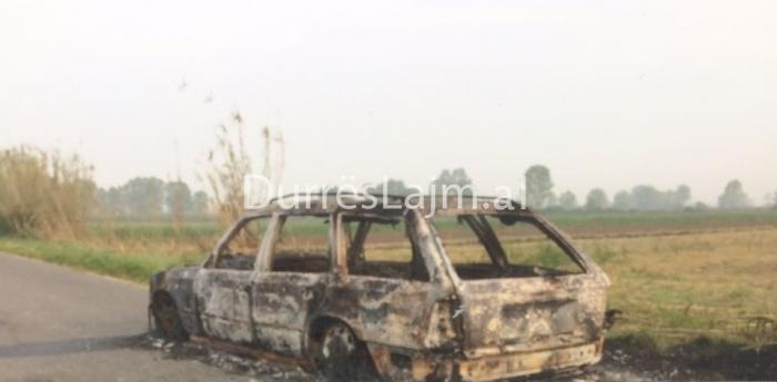 Makina e djegur u përdor në vrasje? Reagon Policia e Durrësit: Kush e denoncoi të humbur