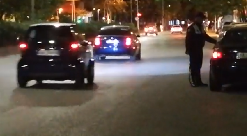 Makina me shpejtësi skëterrë në rrugët e qytetit, policia në aksionin e fundjavës (VIDEO)