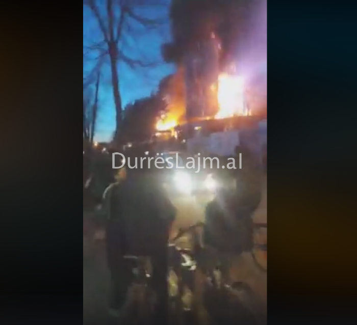 Zjarr i frikshëm, 3 zjarrfikëse në luftë me flakët (FOTO)