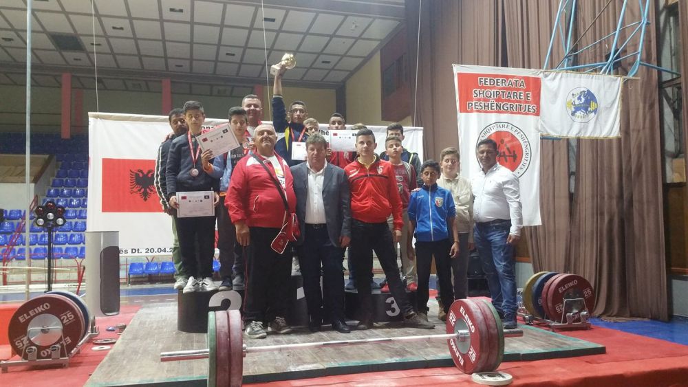 Zhvillohet në Durrës kampionati i moshave në peshëngritje, ja kampionët e 2018-s