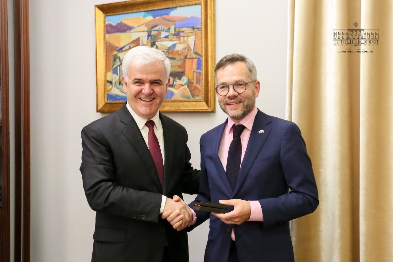 Xhafaj pret ministrin gjerman: Çelja e negociatave do përshpejtonte reformat