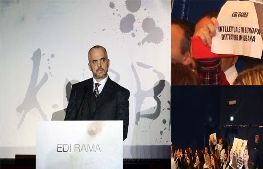 Protesta kundër Ramës në Itali, reagon Berisha