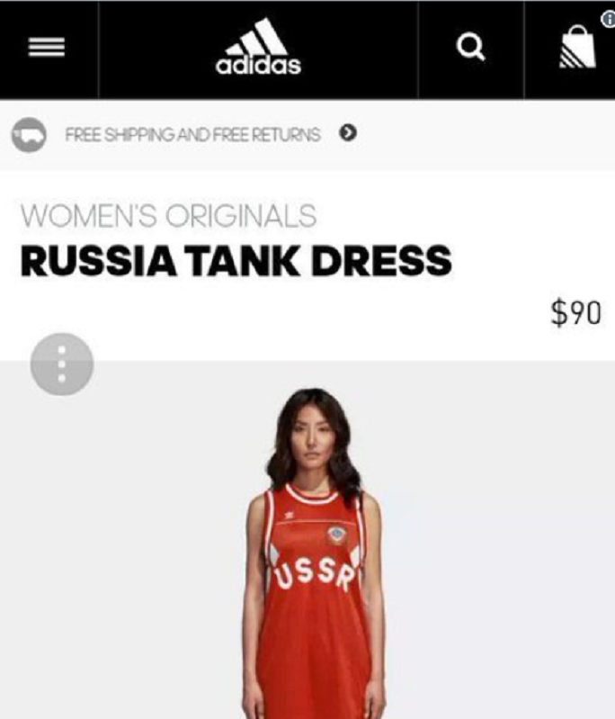 Adidas e tepron, fanellat e Rusisë me mbishkrimin e Bashkimit Sovjetik