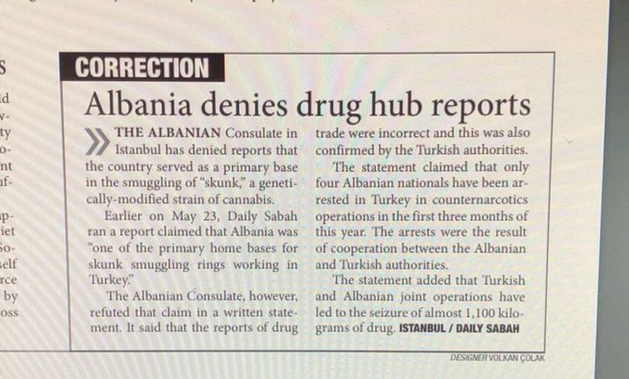 Lloj i ri droge nga Shqipëria në Turqi? Reagon Konsullata në Stamboll