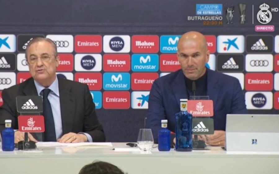 Zinedine Zidane largohet nga Real Madrid