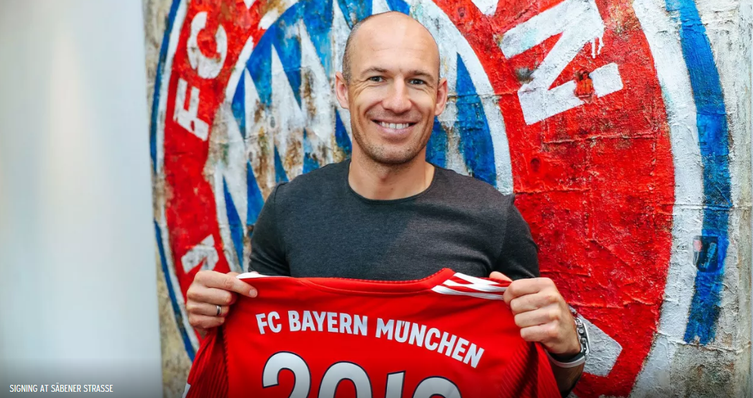 Bayerni e bën zyrtare, Arjen Roben edhe një vit me kampionët