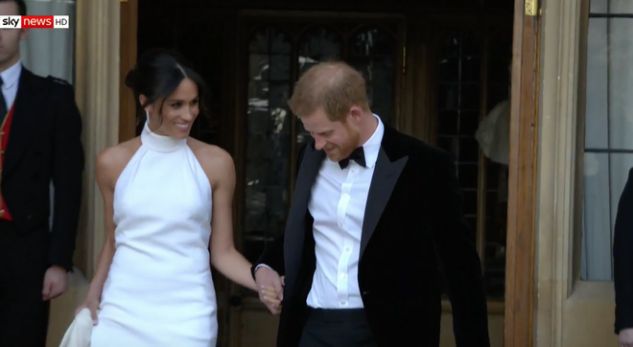 Ky është fustani i dytë i bardhë i Meghan Markle (FOTO)