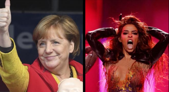 Angela Merkel fanse e këngëtares shqiptare