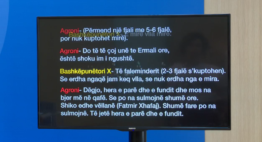 Zbulohen prapaskenat e përgjimit 210 sekonda të Agron Xhafajt, kush janë ‘bashkëpunëtori X’ dhe ‘Ermali’
