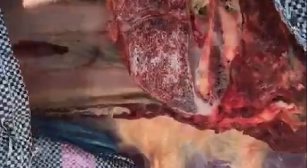 AKU kap një sasi mishi kontrabandë… pamjet janë shqetësuese