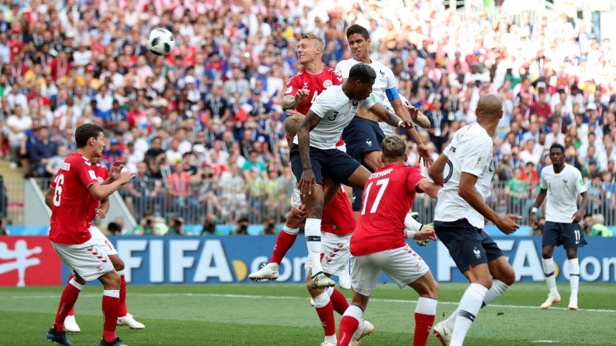 Francë-Danimarkë mbyllet me vërshëllima