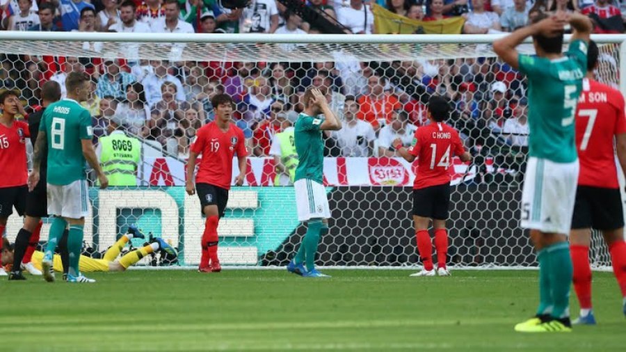 Dështim historik i Gjermanisë, eliminohet nga Kore e Jugut