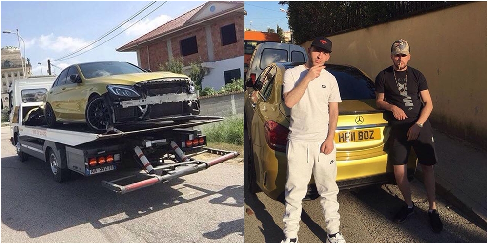 Aksidentohet reperi shqiptar, tentonte parakalimin në autostradë (FOTO)