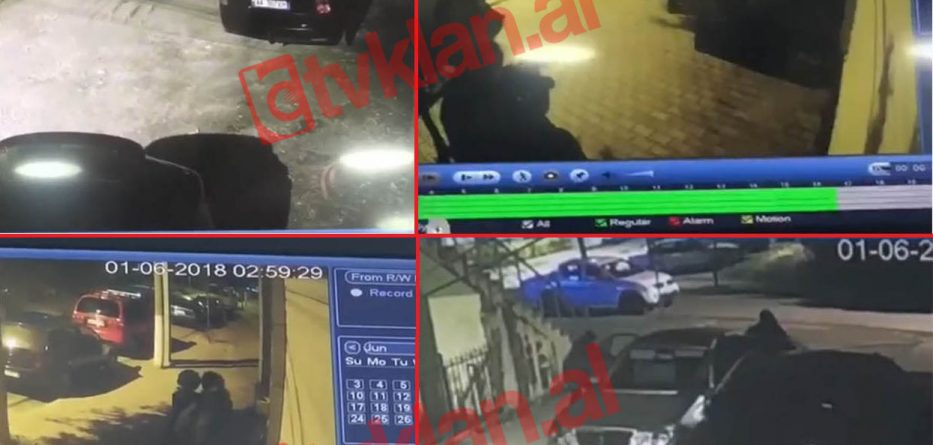 VIDEO/ Grabitës me ‘Mercedes’, 5 persona të maskuar tentojnë të grabisin dyqanin