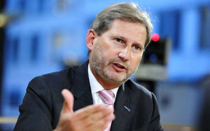 Hahn: Përgatitjet për nisjen e bisedimeve me Shqipërinë do fillojnë menjëherë