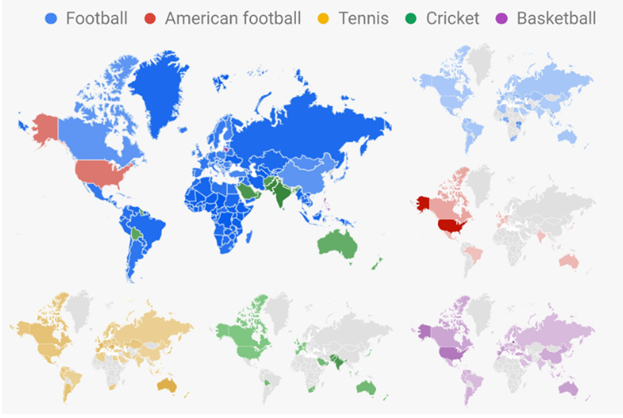 Harta me sportin më të ndjekur, shqiptarët si e gjithë Europa: Futbollin!