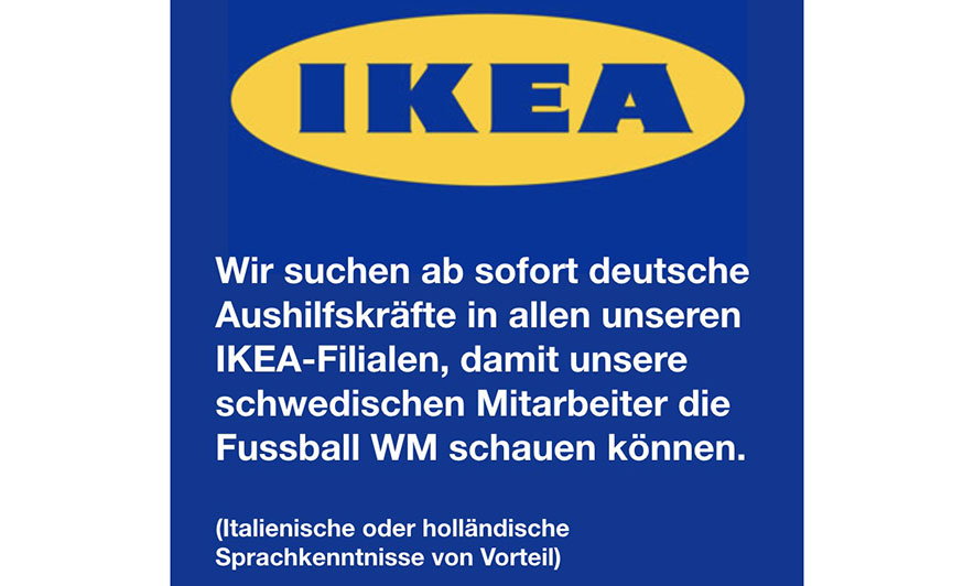 Ironia nordike/Suedezët e IKEA-s kërkojnë punëtorë gjermanë: Përparësi plus italishtja ose hollandishtja!