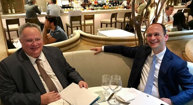 Post marrëveshje, Bushati dhe Kotzias takohen në Rodhos