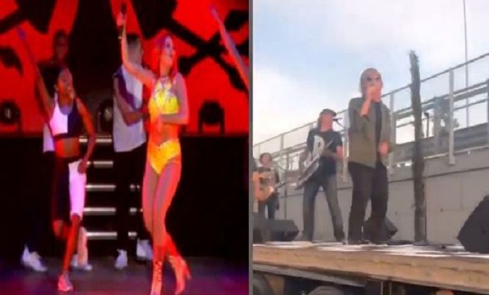 Rita Ora mblodhi mijëra njerëz në shesh, por shihni ç’bën Elita 5 rrugëve të Tiranës (VIDEO)