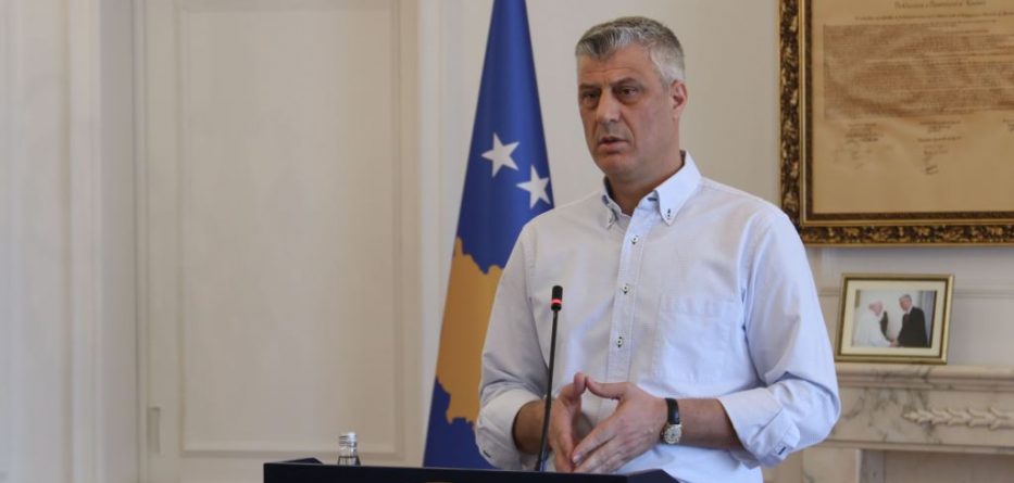 Thaçi: Beteja me Serbinë tani zhvillohet në tavolinën e Brukselit