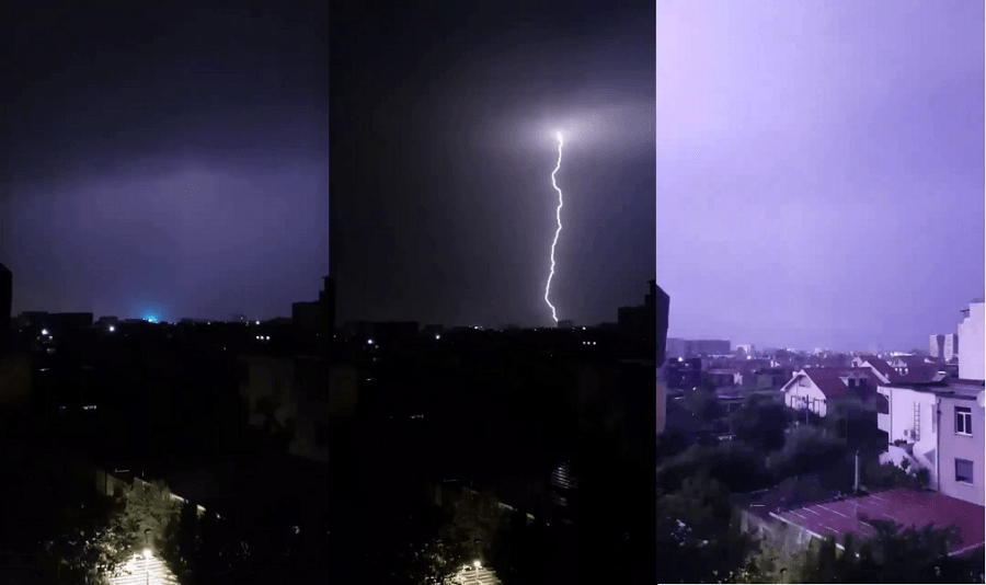 Natë e pazakontë në Tiranë, banorët të frikësuar në orën 3 pas mesnate (VIDEO)