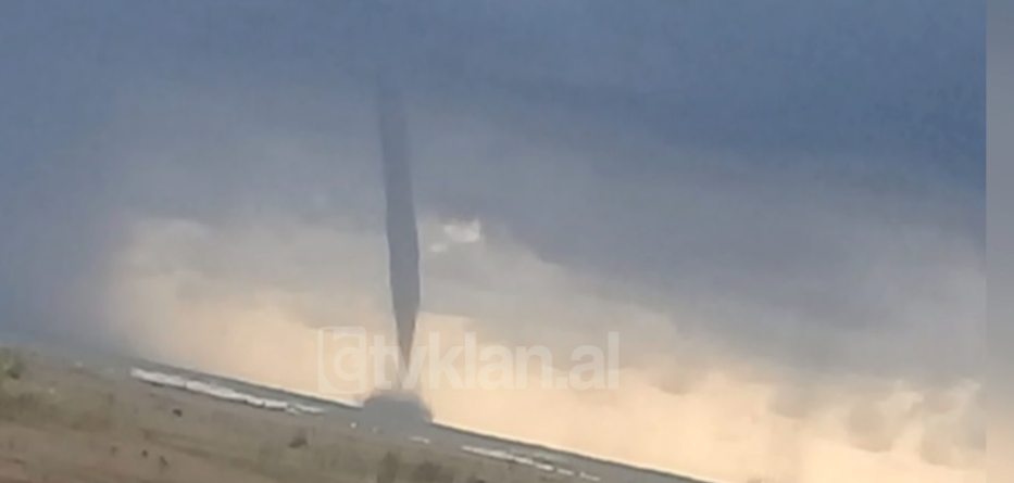 Fenomeni i çuditshëm/ Tornado në bregdet (VIDEO)