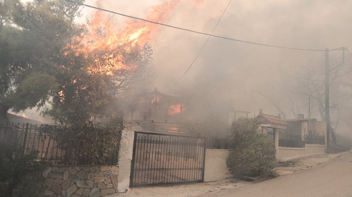 Tjetër vatër zjarri në Greqi