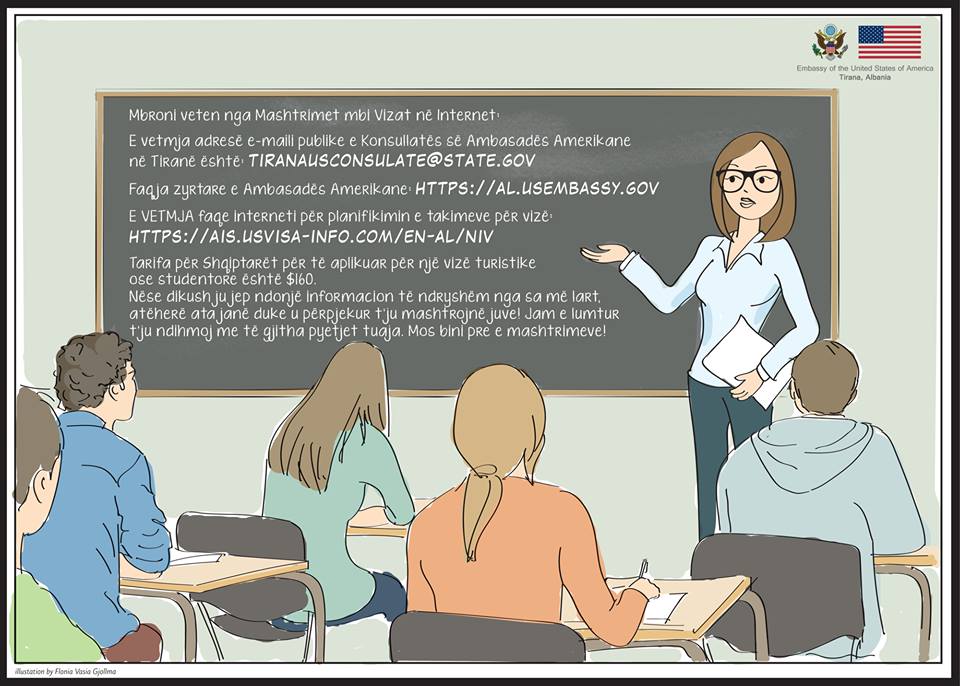 Ambasada e SHBA-së jep njoftim të rëndësishëm për vizat: Nëse mendoni se po ju mashtrojnë…