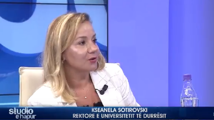 Rektorja e universitetit të Durrësit, Sotirofski: Ja përse matuantët duhet të zgjedhin UAMD (VIDEO)