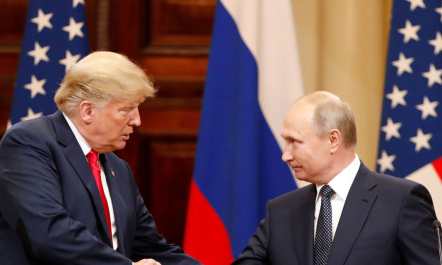 Putin fton Trump në Rusi