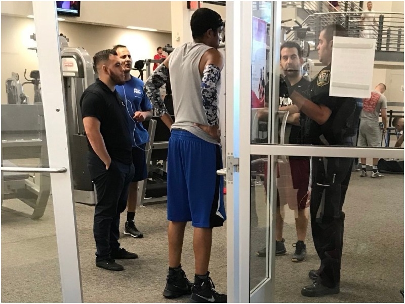 Pëson faull në basketboll, thërret policinë