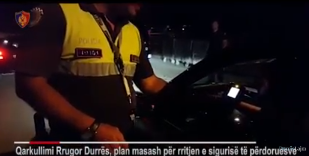 Durrës, pezullohen 53 leje drejtimi, arrestohen 14 persona